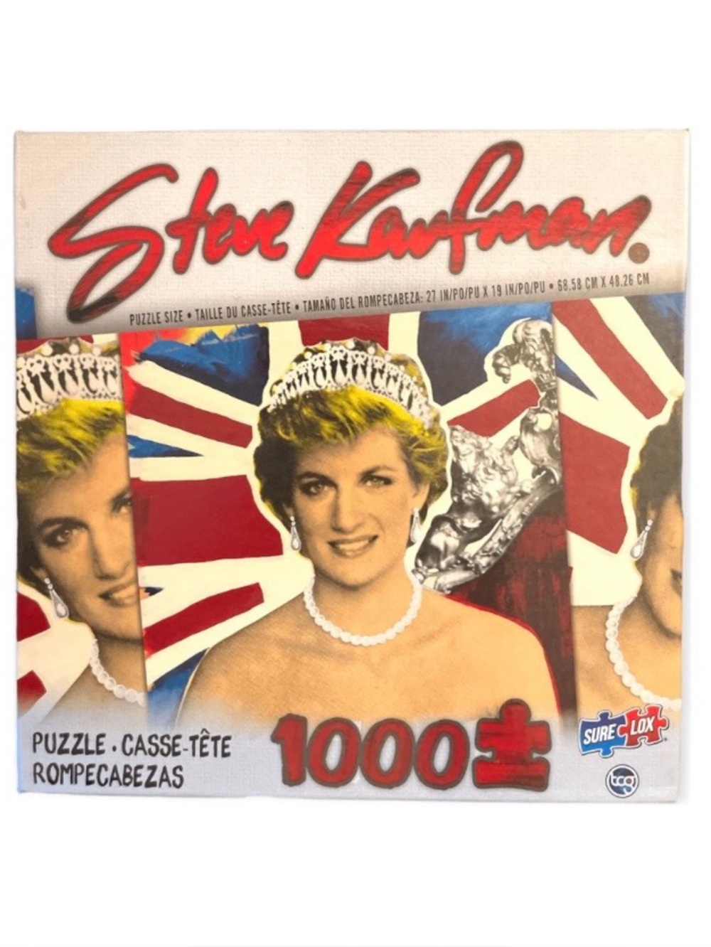 Steve Kaufman “Princess Diana” 1000 pc. Jigsaw Puzzle (NWT)